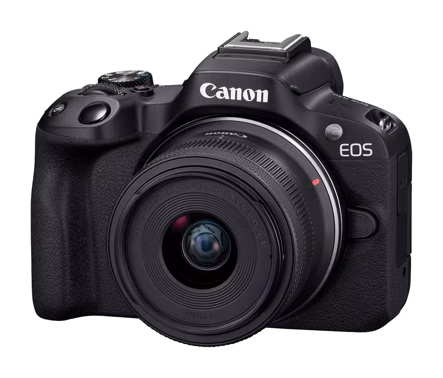 Canon EOS R50 Mirrorless Camera with RF-S18-45mm Lens
