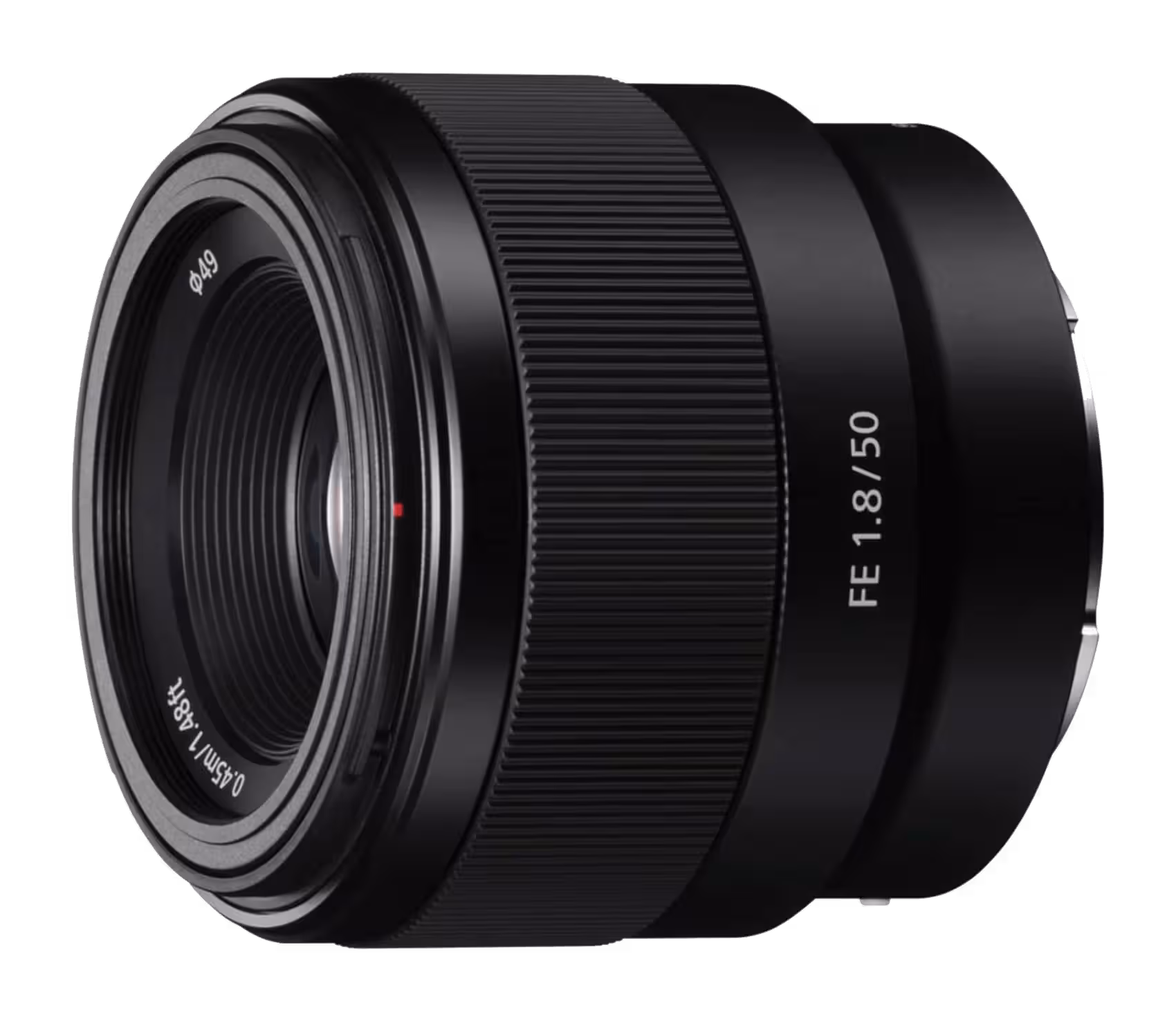 Sony FE 50mm F1.8 Standard Lens (SEL50F18F), Black