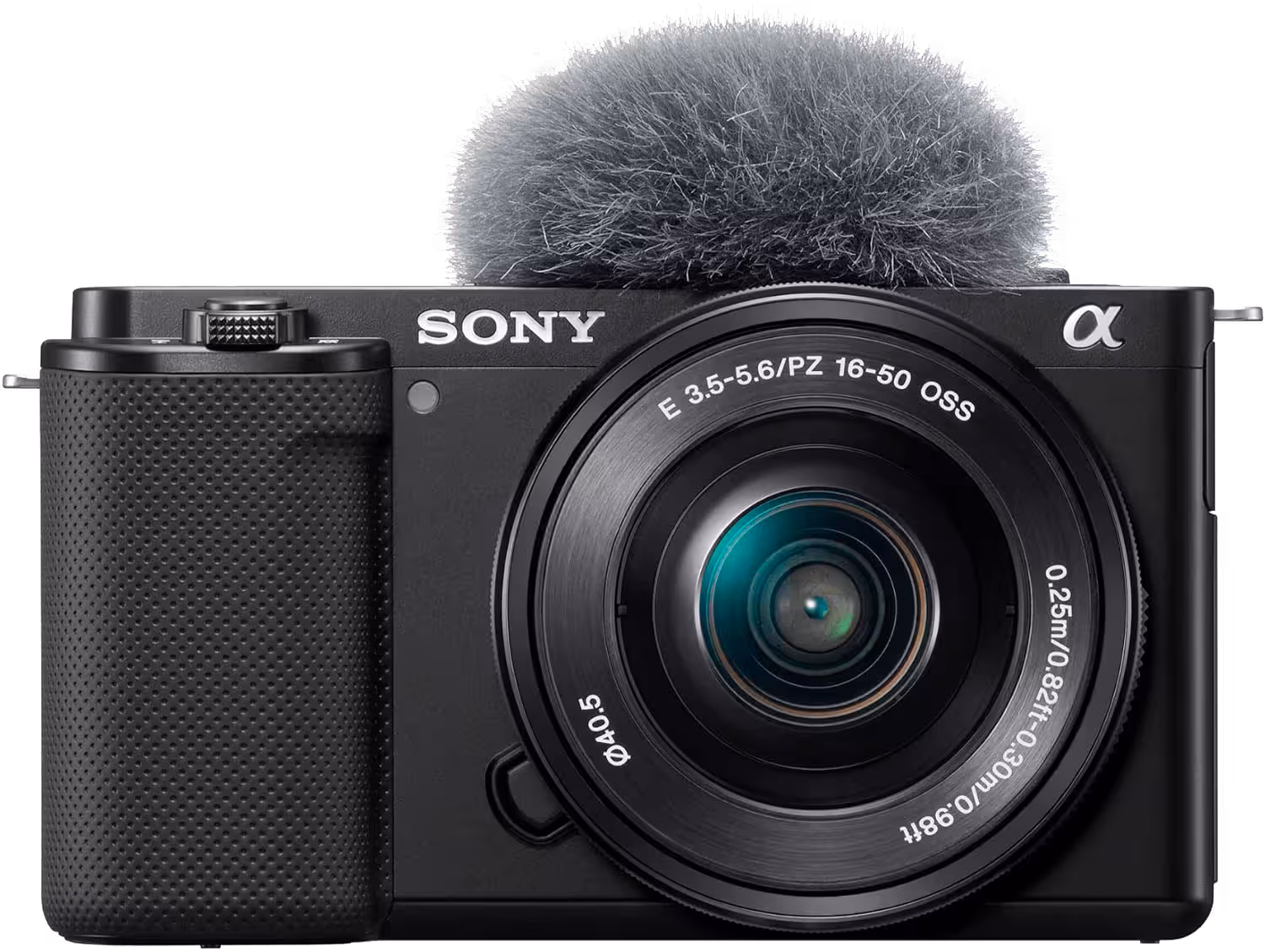 Sony Alpha ZV-E10 vlog camera with interchangeable lenses